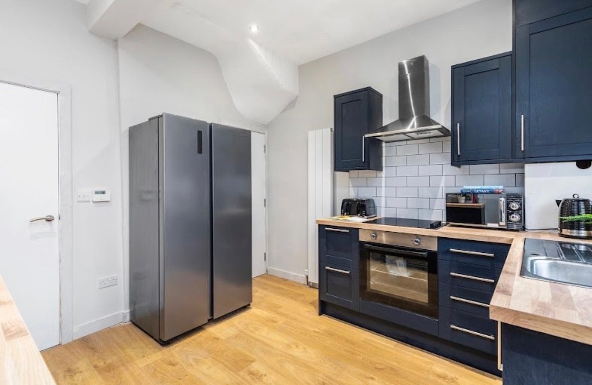 Rental property kitchen refreshed between tenancies
